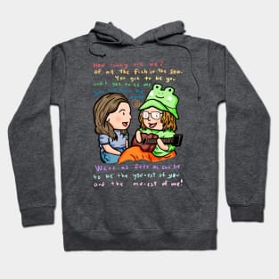 if i were a fish rainbow lyrics Hoodie